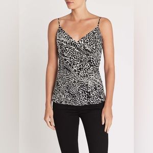 The Frame Classic Cami in Noir Multi